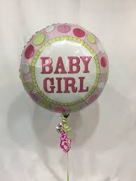 Baby Girl Helium Balloon