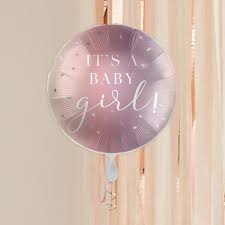 Baby Girl Helium Balloon