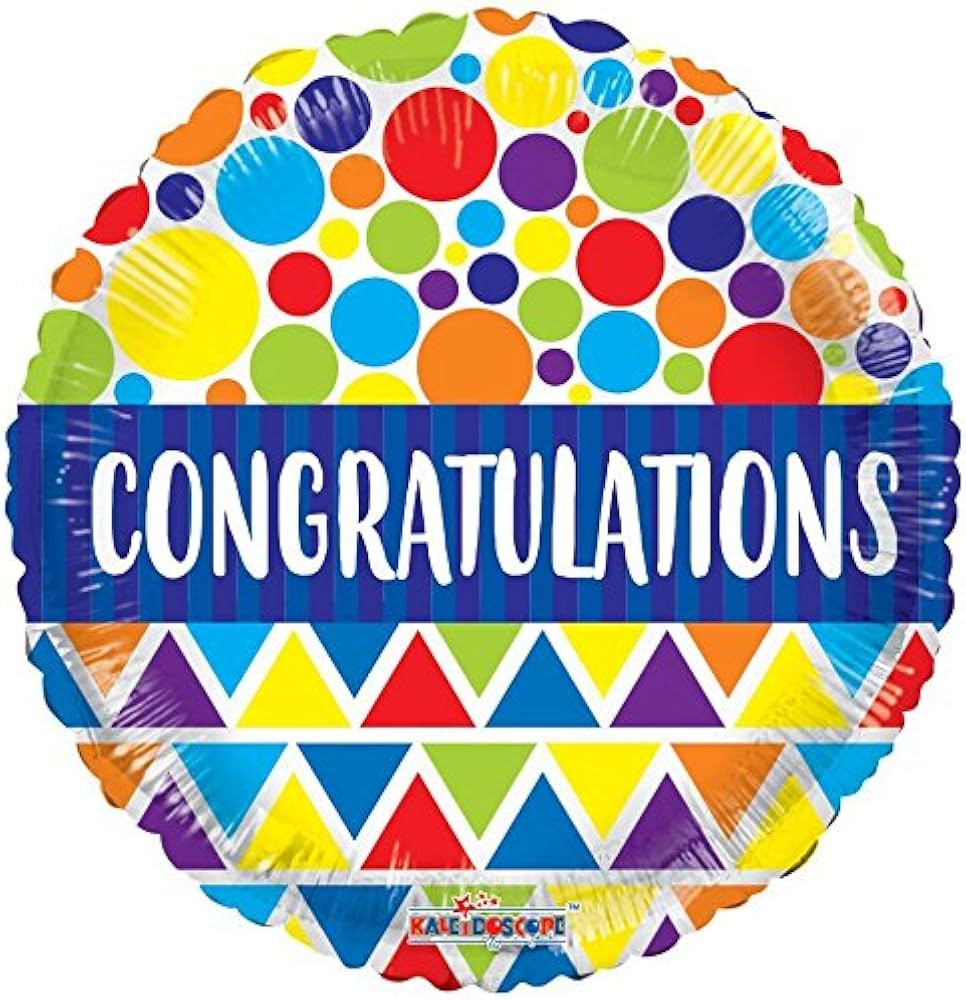 Congratulations Helium Balloon