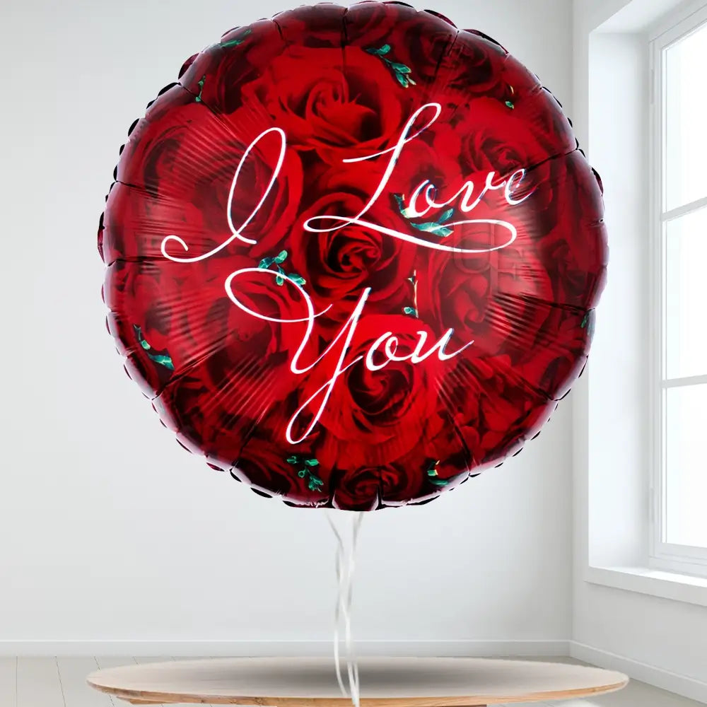 I Love You Helium Balloon