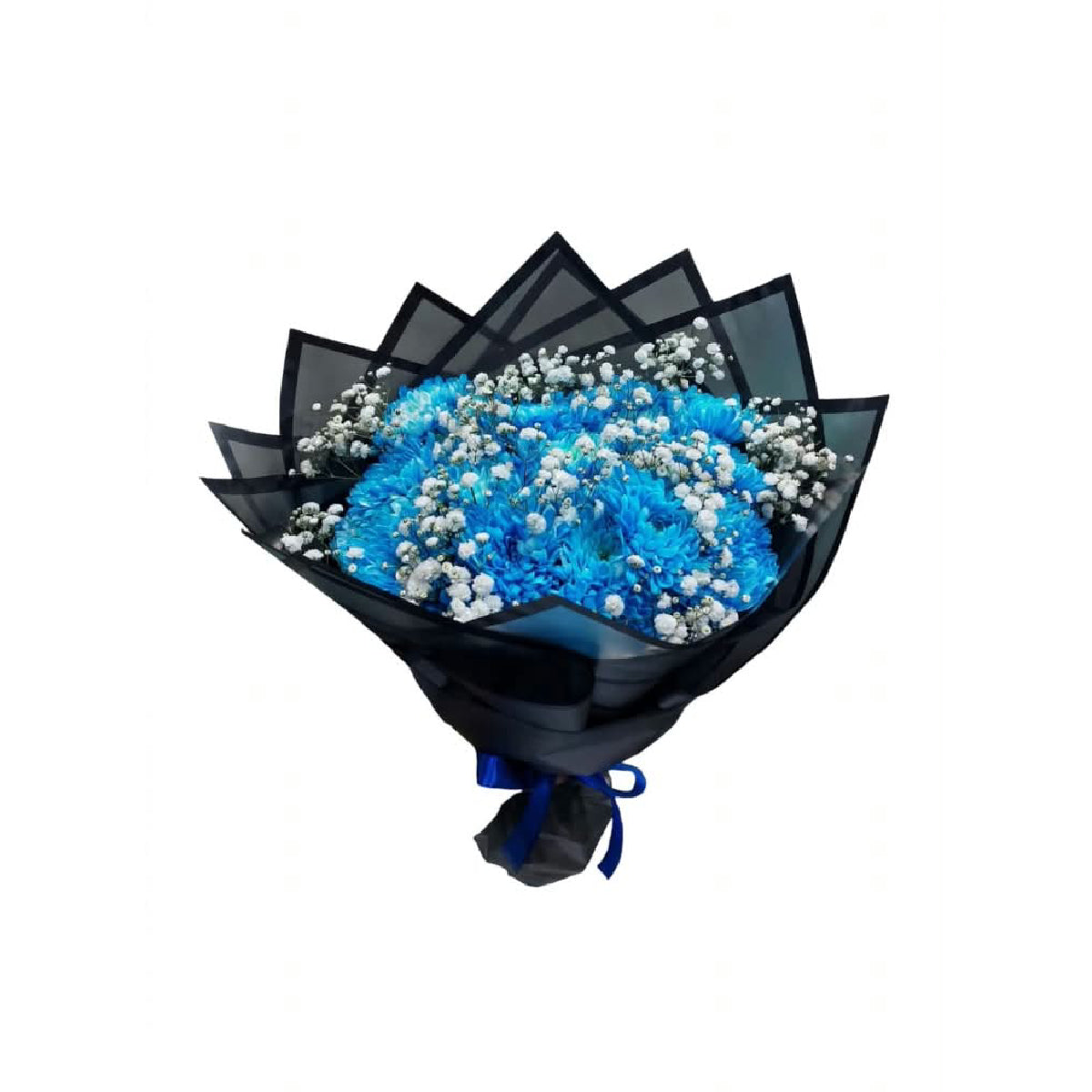 Blue Chrysanthemum Bouquet