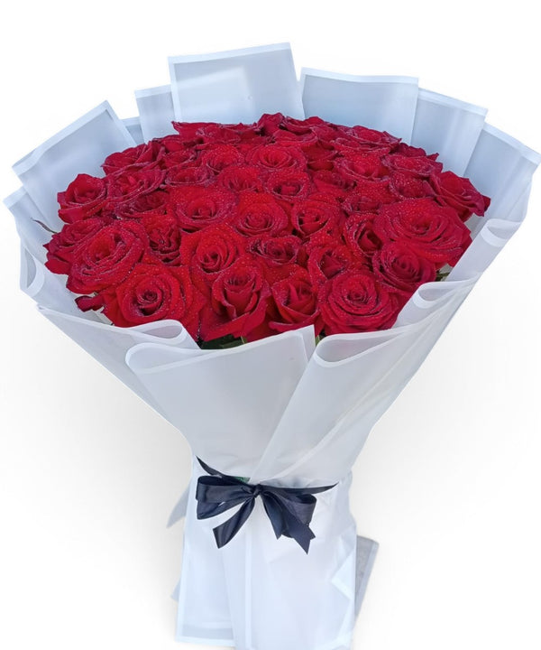 50 Red Roses Bouquet