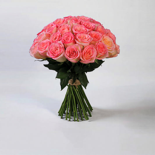 Pink Roses Hand Bouquet