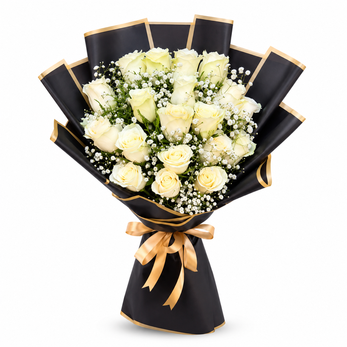 20 imported White Roses