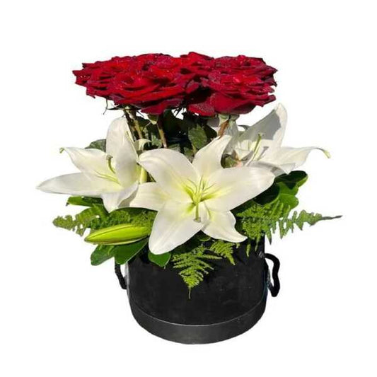 Lilies & Red Flowers Box