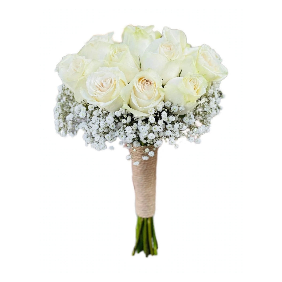 Elegant White Bridal Bouquet