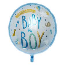 Baby Boy Helium Balloon