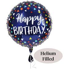 Happy Birthday Helium Balloon